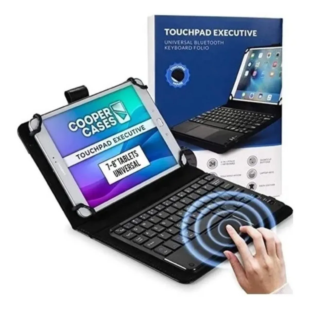 GENERICO - Funda Teclado Y Touchpad Para Samsung Tab S5e105 T720t725