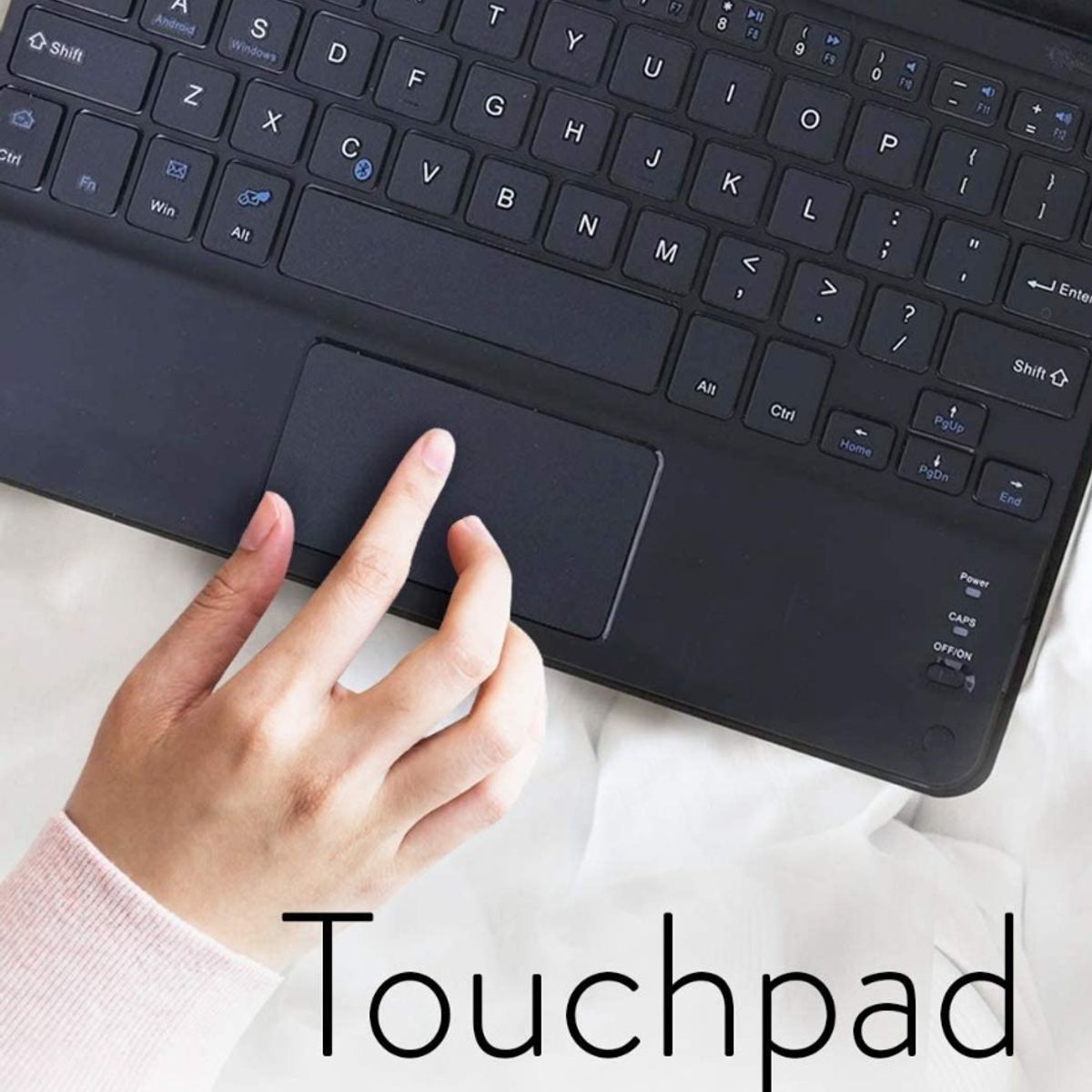 GENERICO - Funda Teclado Y Touchpad Para Acer One Tablet S1002 10.1