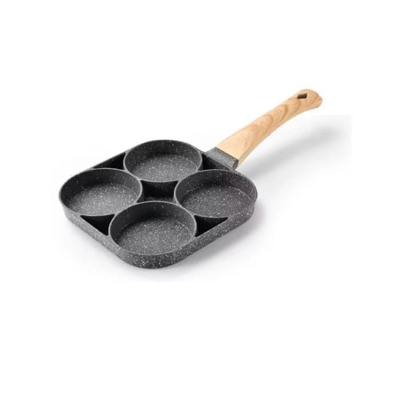 ANGELES DEL HOGAR - SARTEN MANUAL ANTIADHERENTE MULTIUSO HAMBURGUESAS TORTILLA