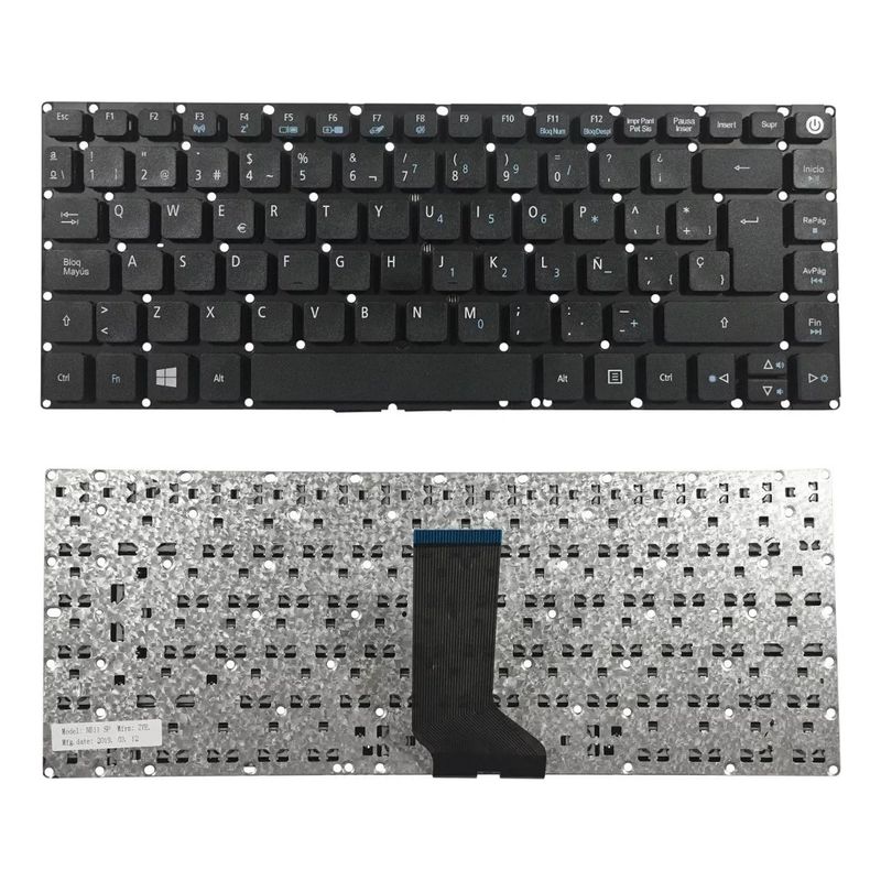 GENERICO - Teclado Español Para Notebook Acer Aspire 1 A114-32 Serie