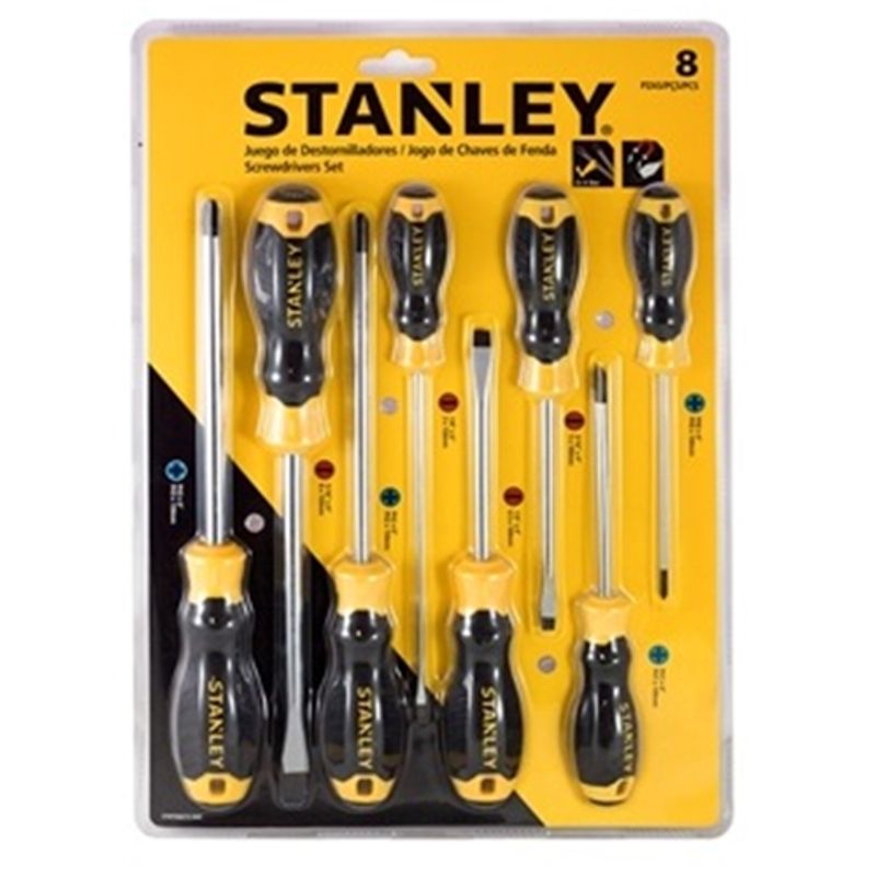 STANLEY - JGO ATORNILLADOR 8PZS PROFESIONAL STMT66675-840 STANLEY