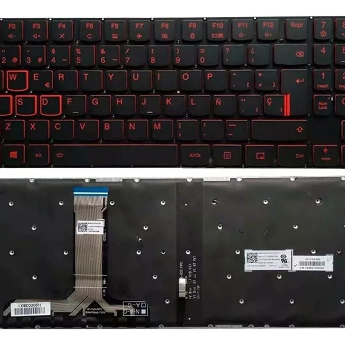 GENERICO - Teclado Para Lenovo Legion Y520 Y720 15ikb 15ikbn Español