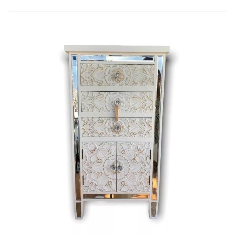 GENERICO - Mueble Espejado 3 Cajones 2 Puertas - S4178