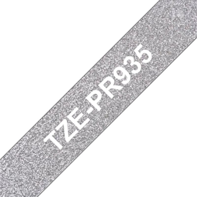 BROTHER - Cinta adhesiva glitter TZE PR935 12mm x 8mts