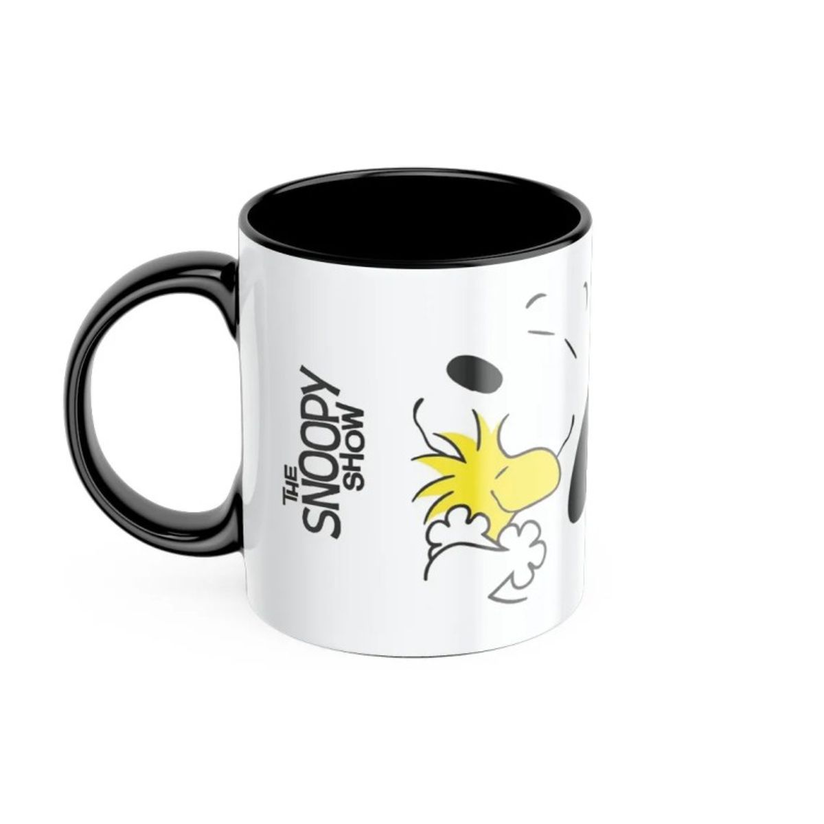 GENERICO - Tazón Snoopy Silueta Negro