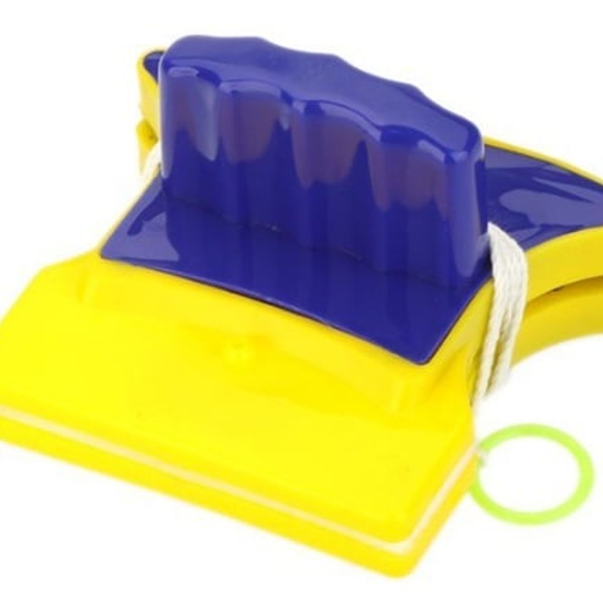 GENERICO - Limpia Vidrios Magnéticos Con Cuerda De Seguridad Y Repuesto