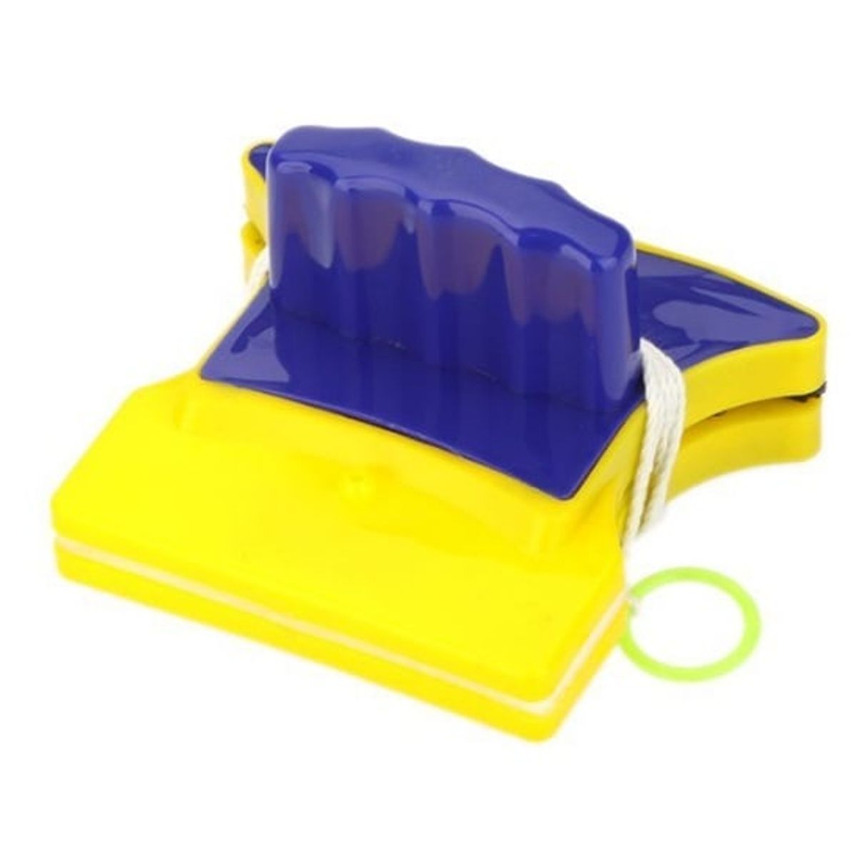 GENERICO - Limpia Vidrios Magnéticos Con Cuerda De Seguridad Y Repuesto