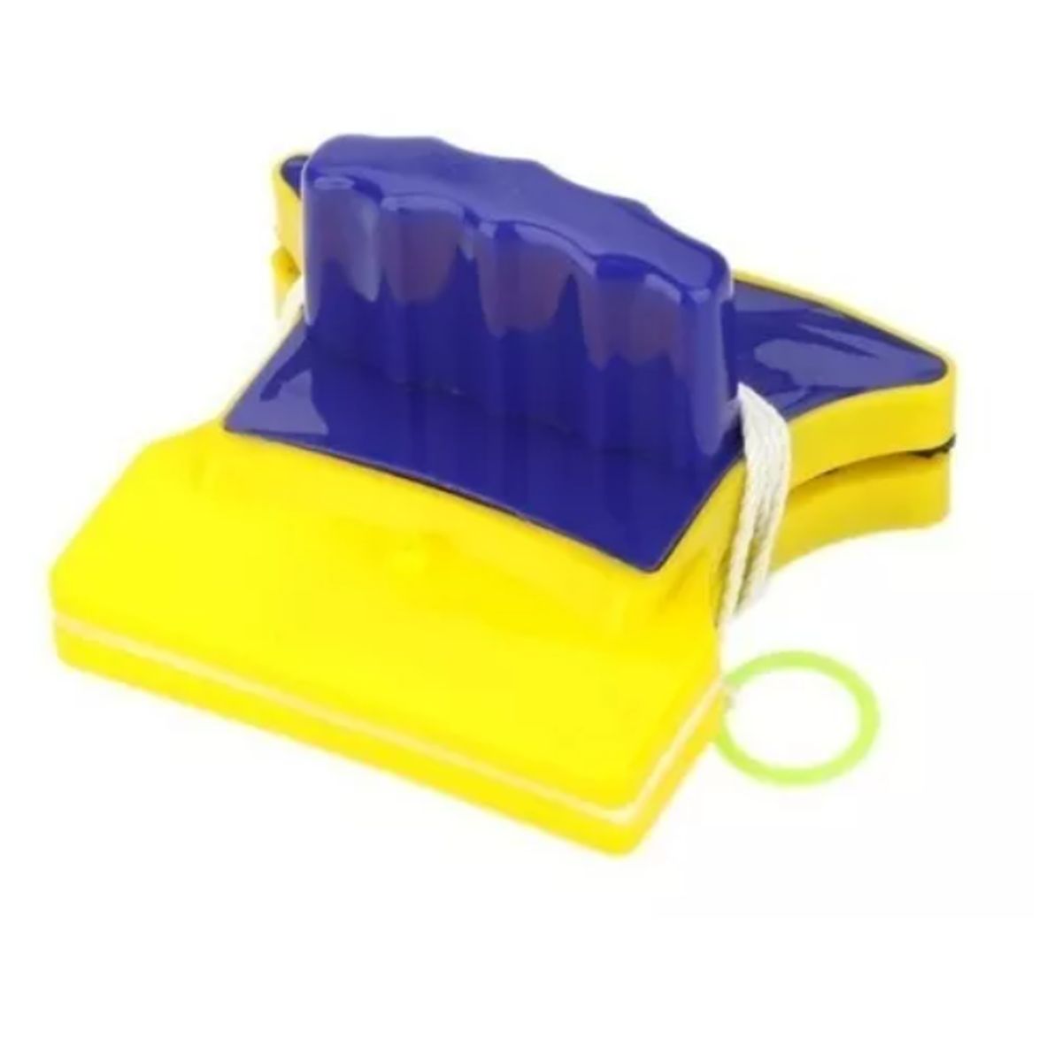 GENERICO - Limpia Vidrios Magnéticos Con Cuerda De Seguridad Y Repuesto