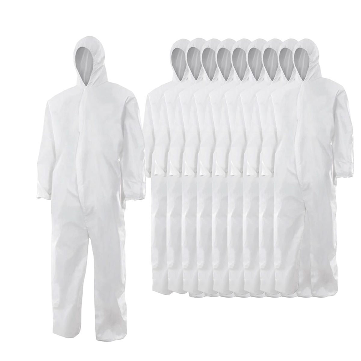 ACKERLAND - Overol Blanco Multi uso y propósito xl 10 unidades