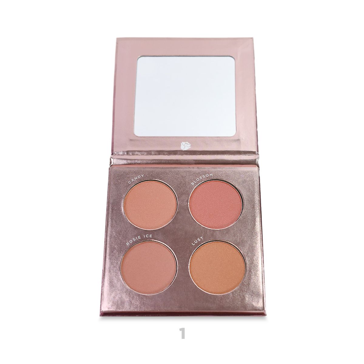 DOLCE BELLA - PALETA DE RUBORES X4 TONO1 DOLCE BELLA