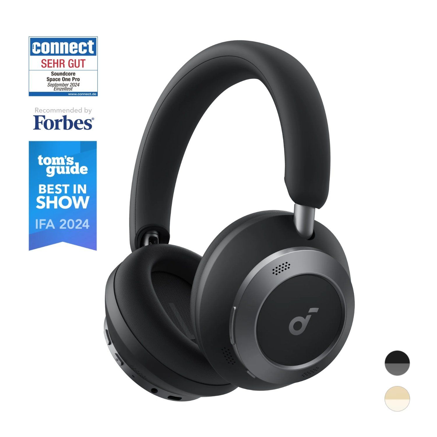 ヘッドホン ANKER Soundcore Space One Pro SOUNDCORE BY ANKER Audifono Over Ear Noise Cancelling Space One