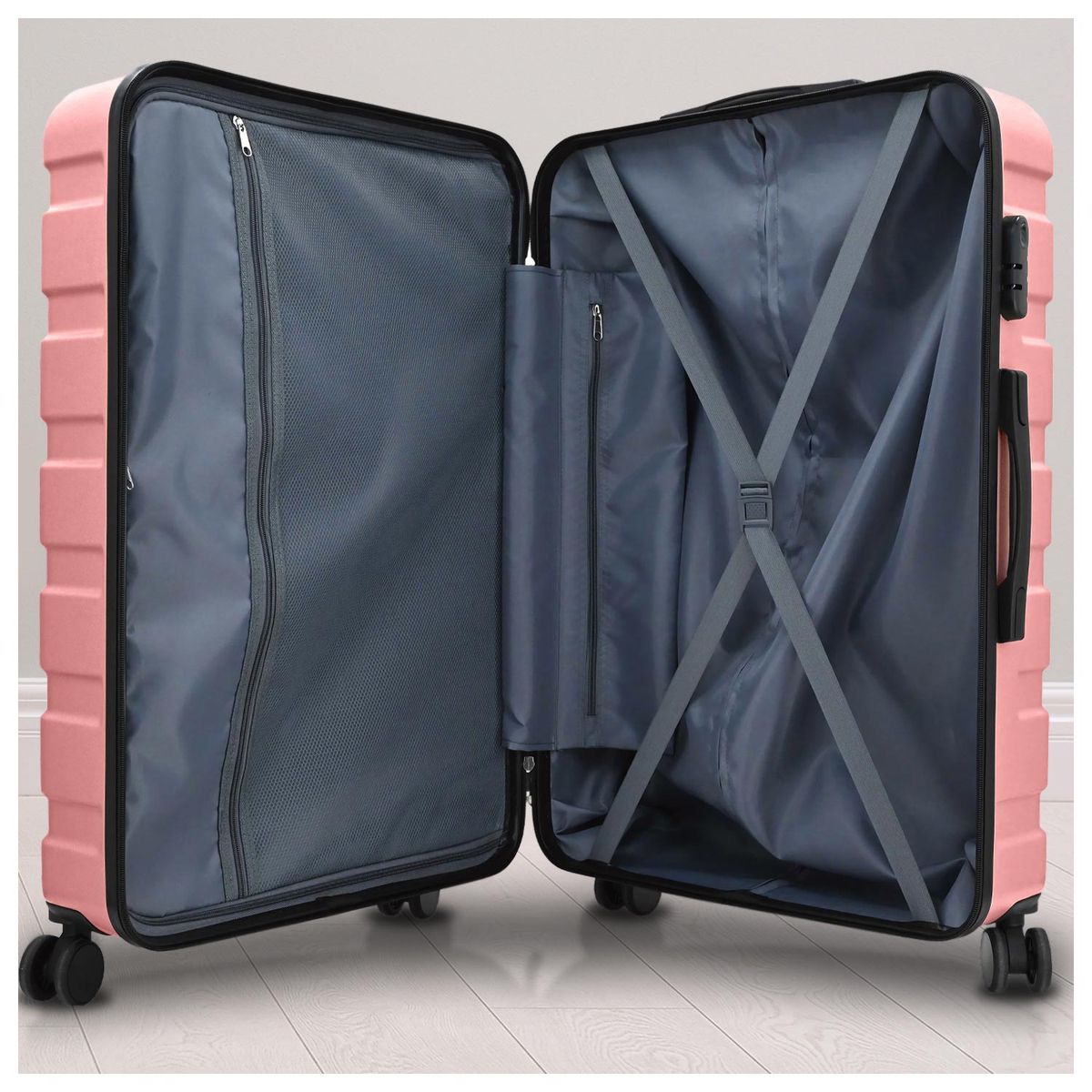 INSPIRACCI - Maleta Rigida Danubio M 18kg Rosada