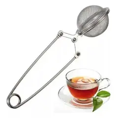 GENERICO - Infusor Pinza Filtro Colador De Hierbas Te Mate