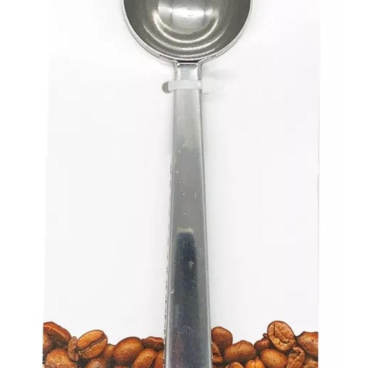 GENERICO - Cuchara Porcionadora Café Molido Acero Inoxidable Clip Pinza