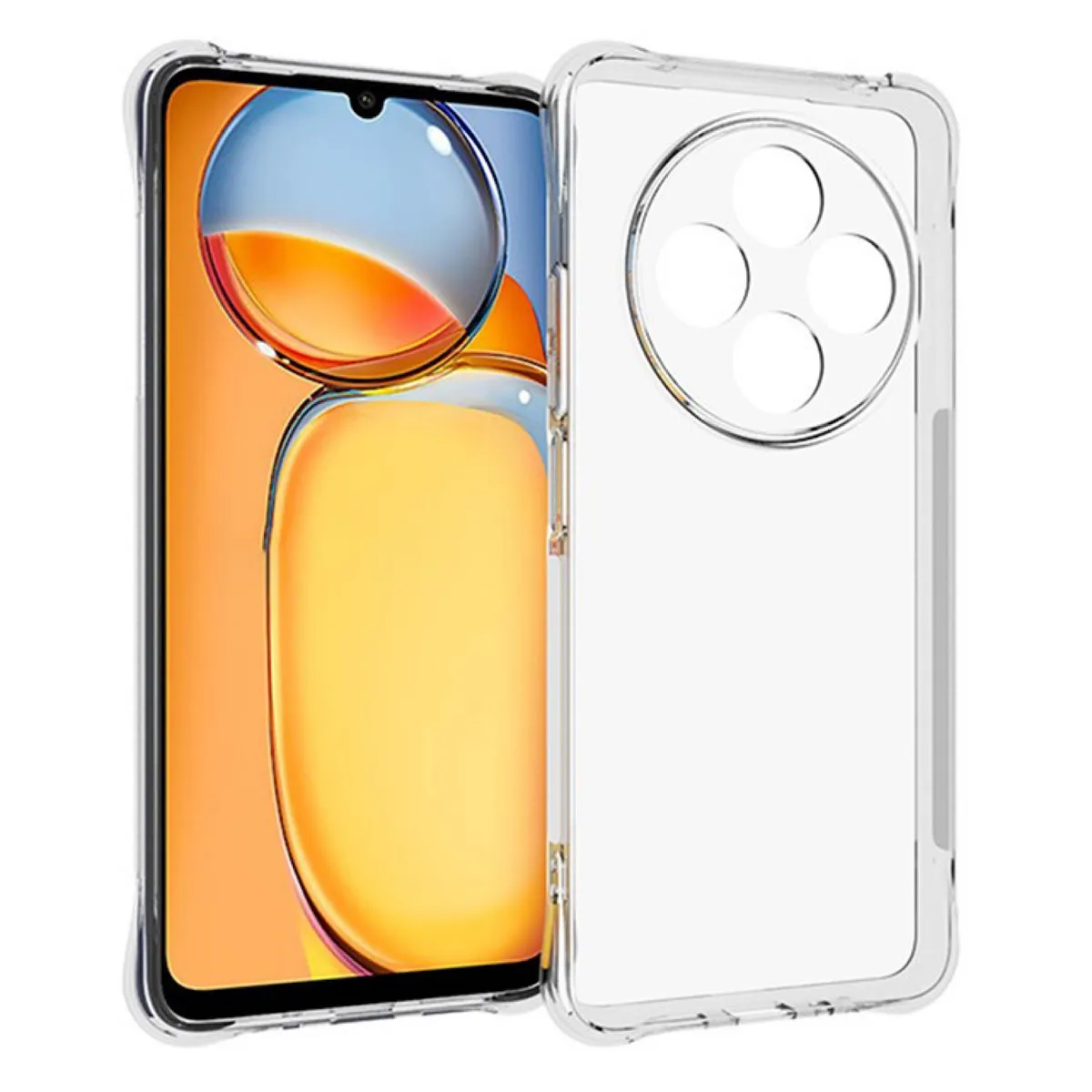 GENERICO - Carcasa Transparente Reforzada Para Xiaomi 14C