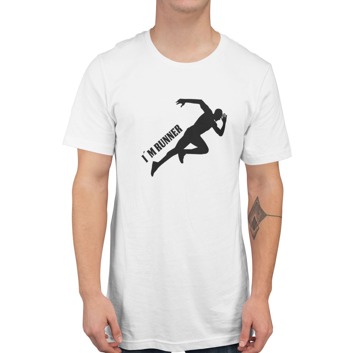 GENERICO - POLERAS HOMBRES I´M RUNNER CORREDOR