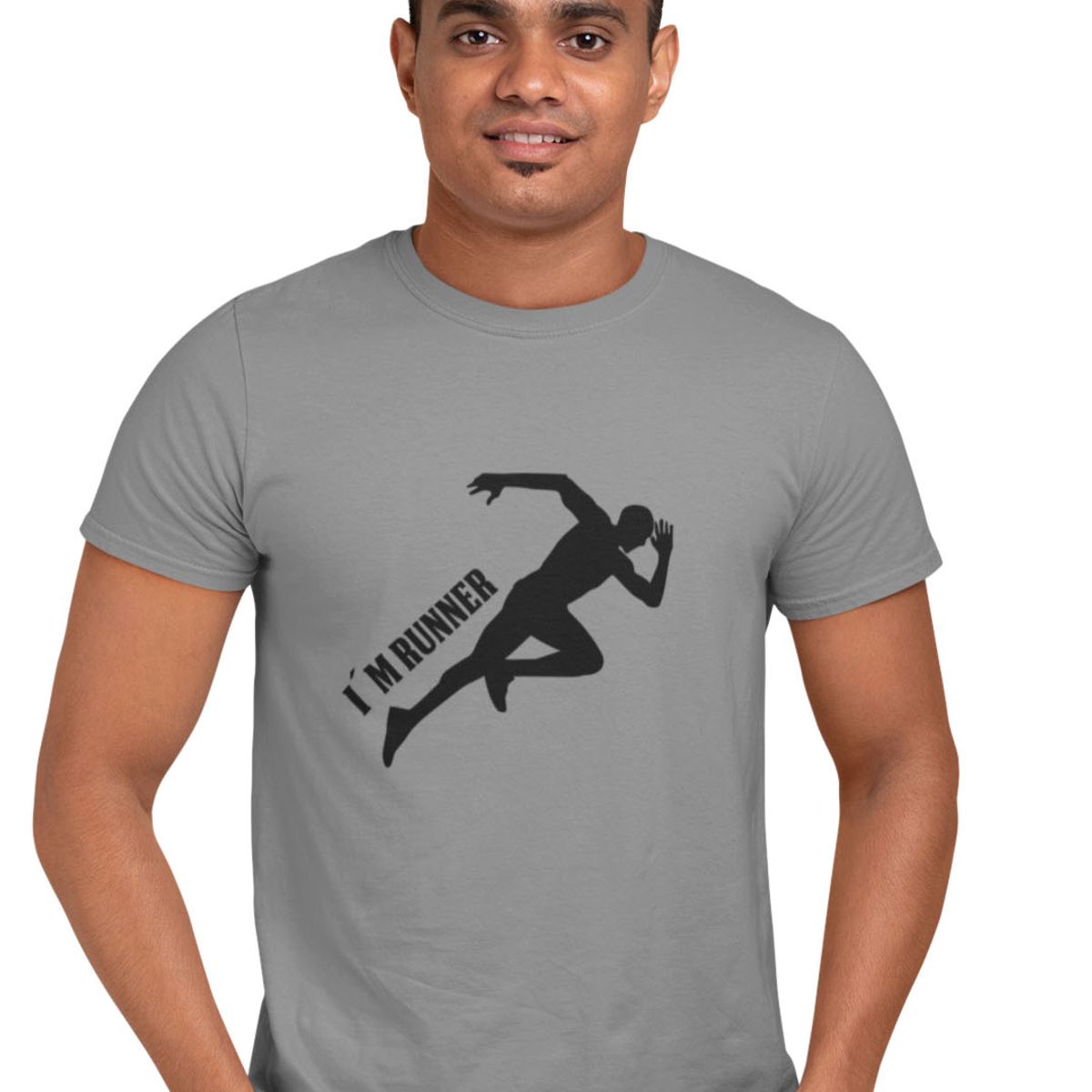 GENERICO - POLERAS HOMBRES I´M RUNNER CORREDOR