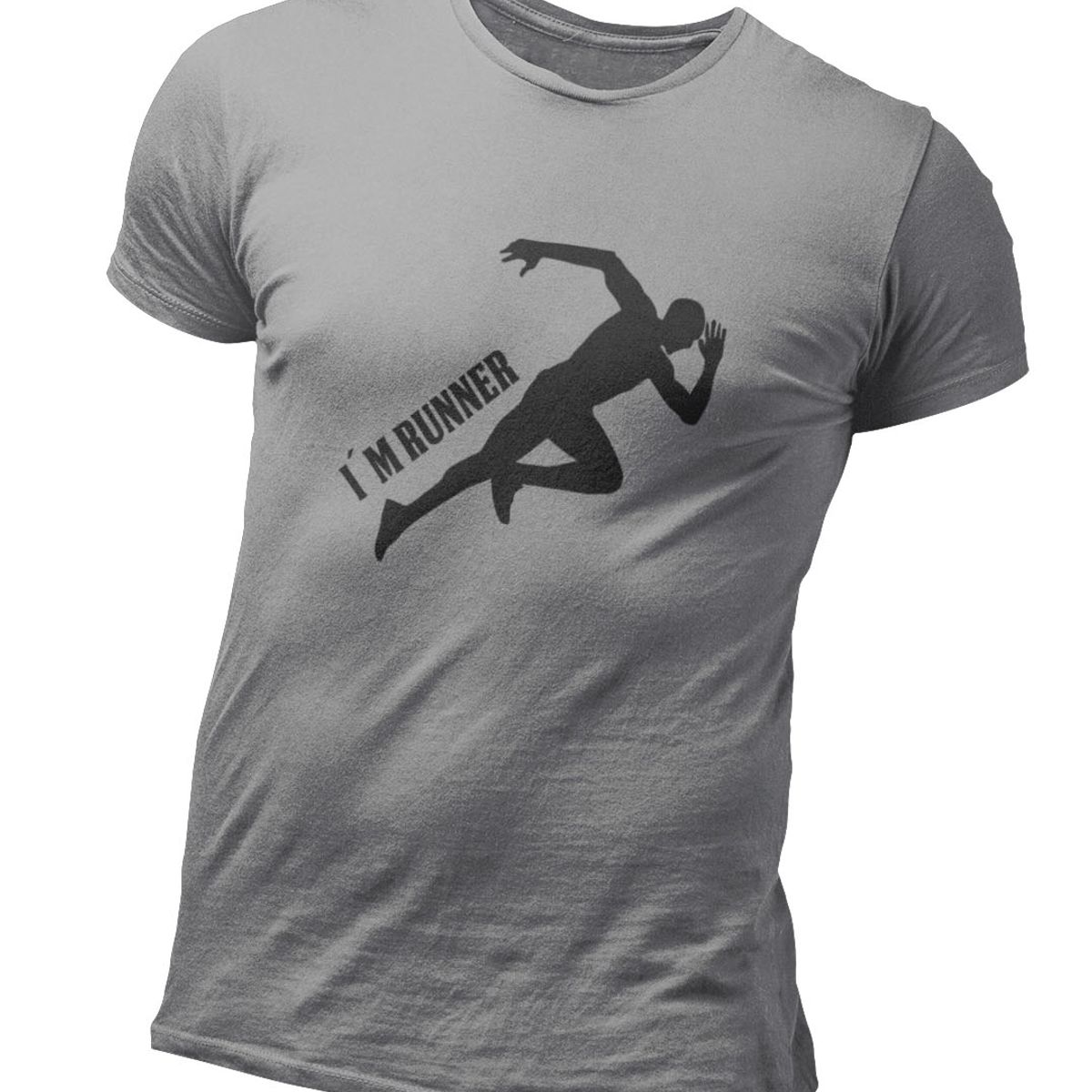 GENERICO - POLERAS HOMBRES I´M RUNNER CORREDOR
