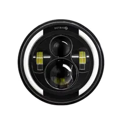 GENERICO - Foco Led Redondo Optico Tunning Compatible Jeep Land Rover