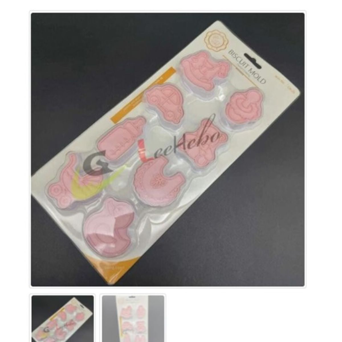 GENERICO - Cortador De Galletas 8 Piezas De Plastico