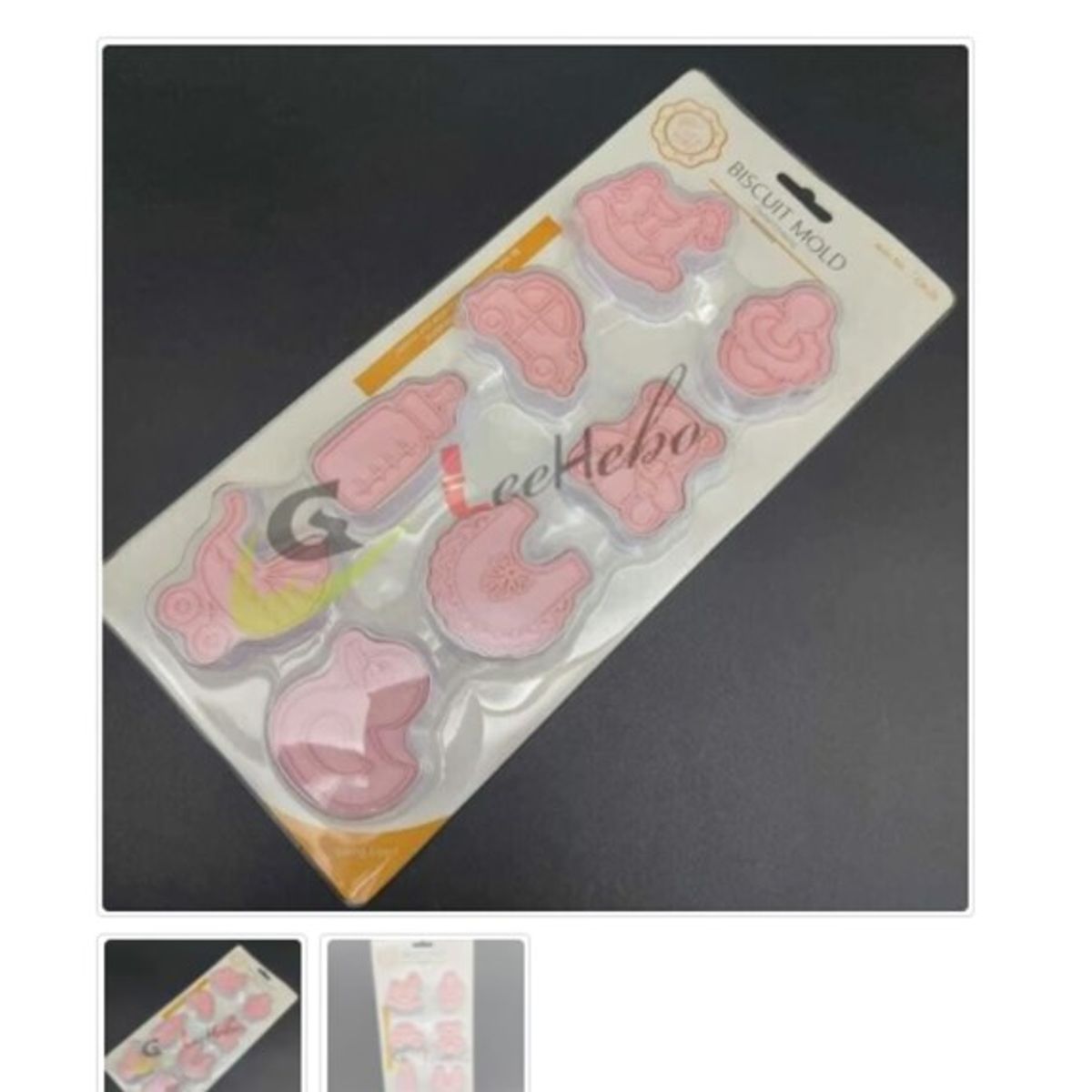 GENERICO - Cortador De Galletas 8 Piezas De Plastico