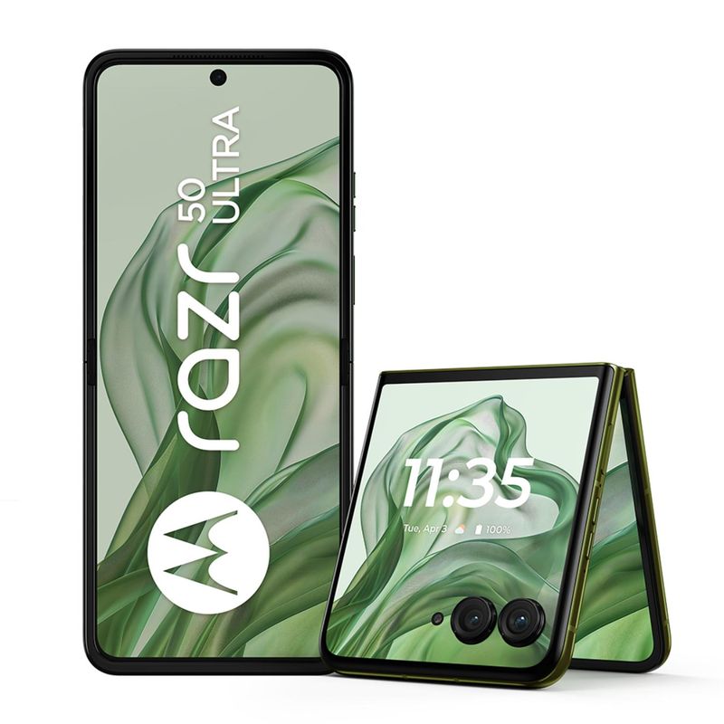 MOTOROLA - Celular Motorola Razr 50 Ultra 12+512GB - Verde