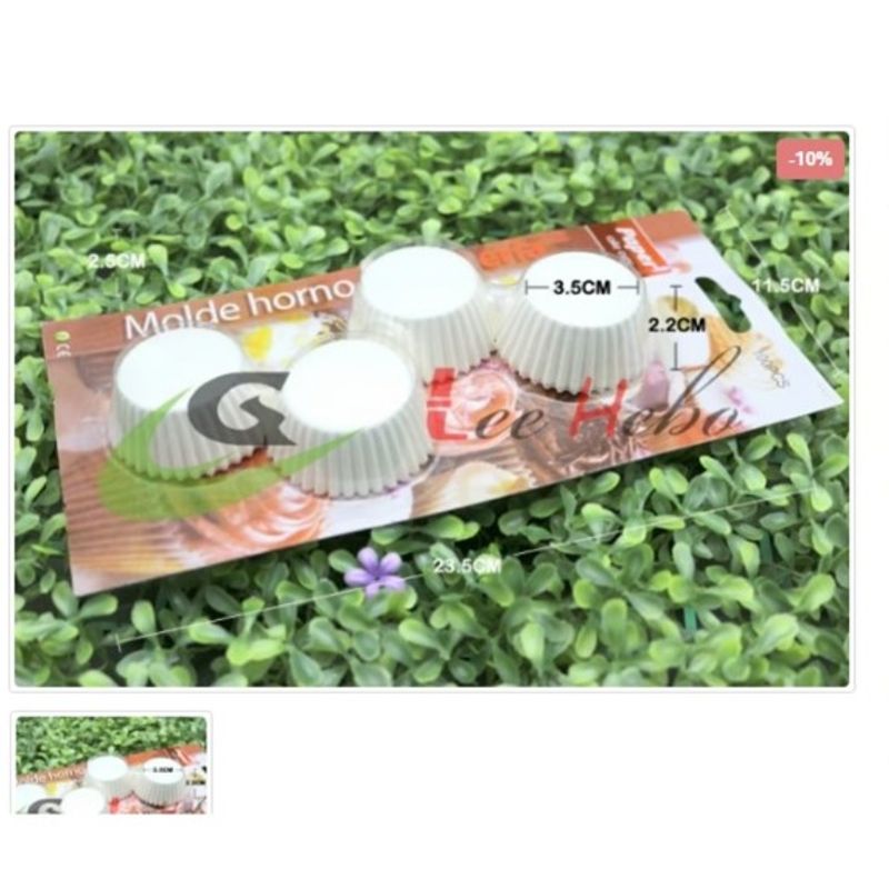 GENERICO - Capsulas Cupcakes 8CM 100 Capsulas