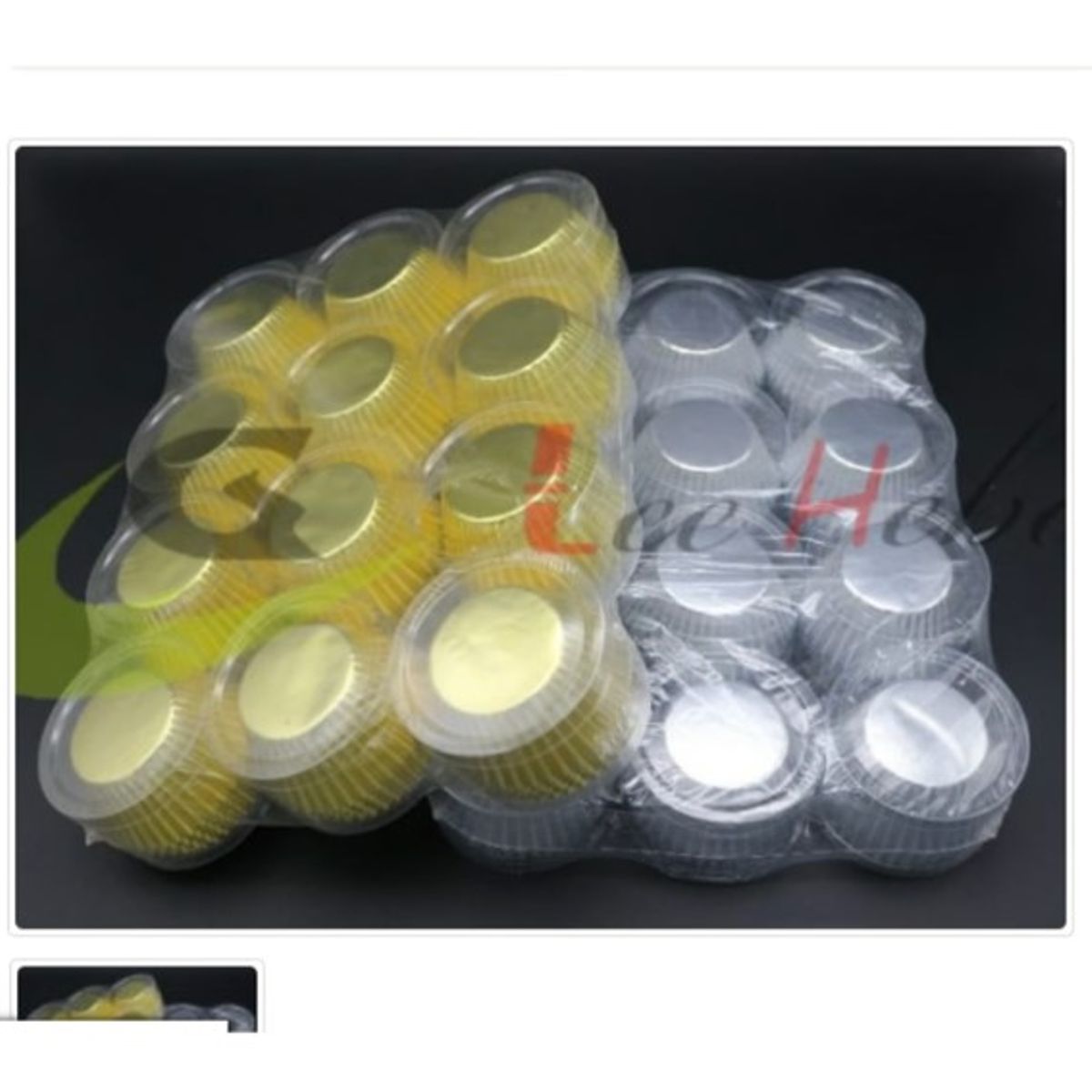 GENERICO - Capsulas Cupcakes 8CM 960 Capsulas