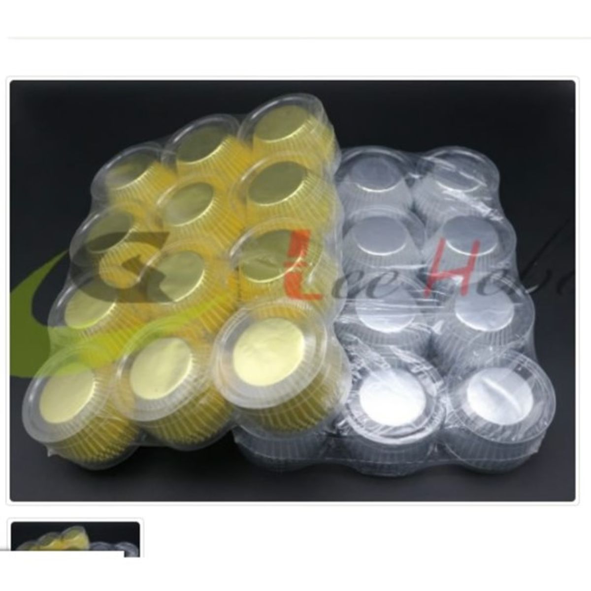 GENERICO - Capsulas Cupcakes 8CM 960 Capsulas