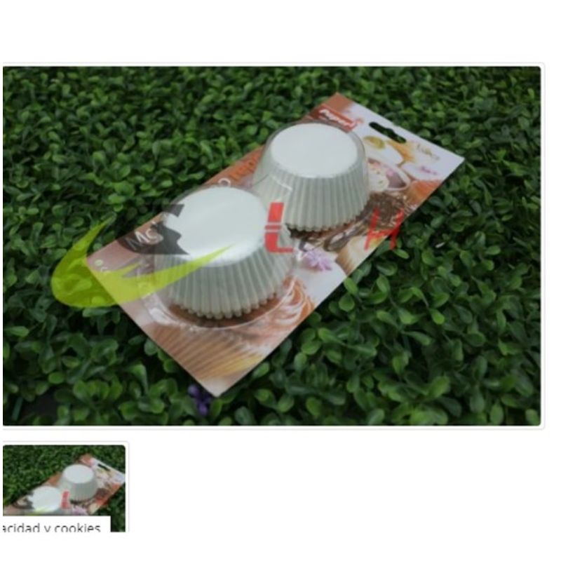 GENERICO - Capsulas Cupcakes 12CM 100 Capsulas