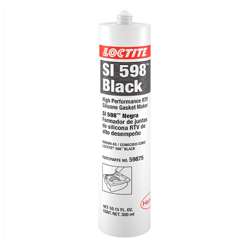 LOCTITE - Loctite SI 598 Sellador de Juntas Automotriz Negro 300Ml