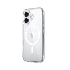 GENERICO - Carcasa Compatible con iPhone 16 MagSafe Transparente Reforzada