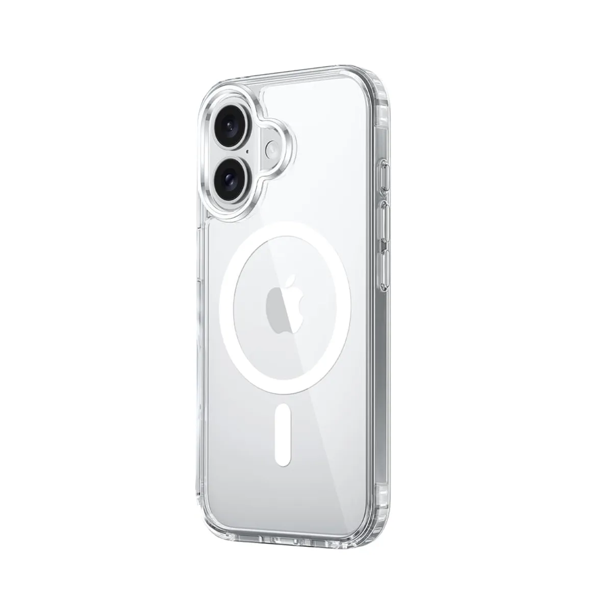 GENERICO - Carcasa para iPhone 16 MagSafe Transparente Reforzada