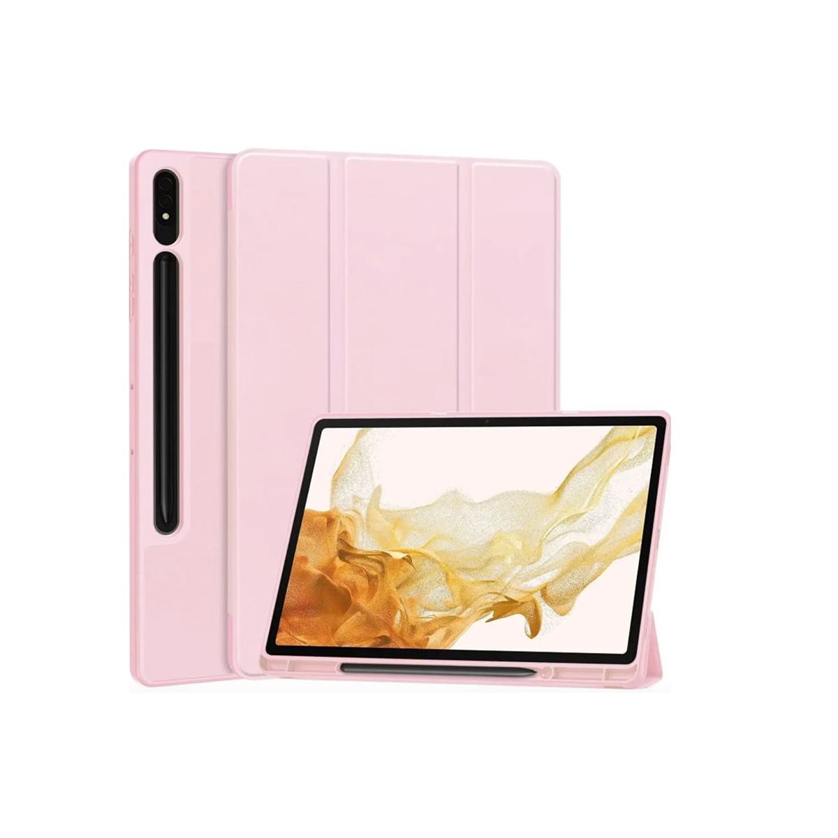 JOIGO - Funda Smart Cover Para Samsung Ta Galaxy S10 Ultra 14.6 Rosa