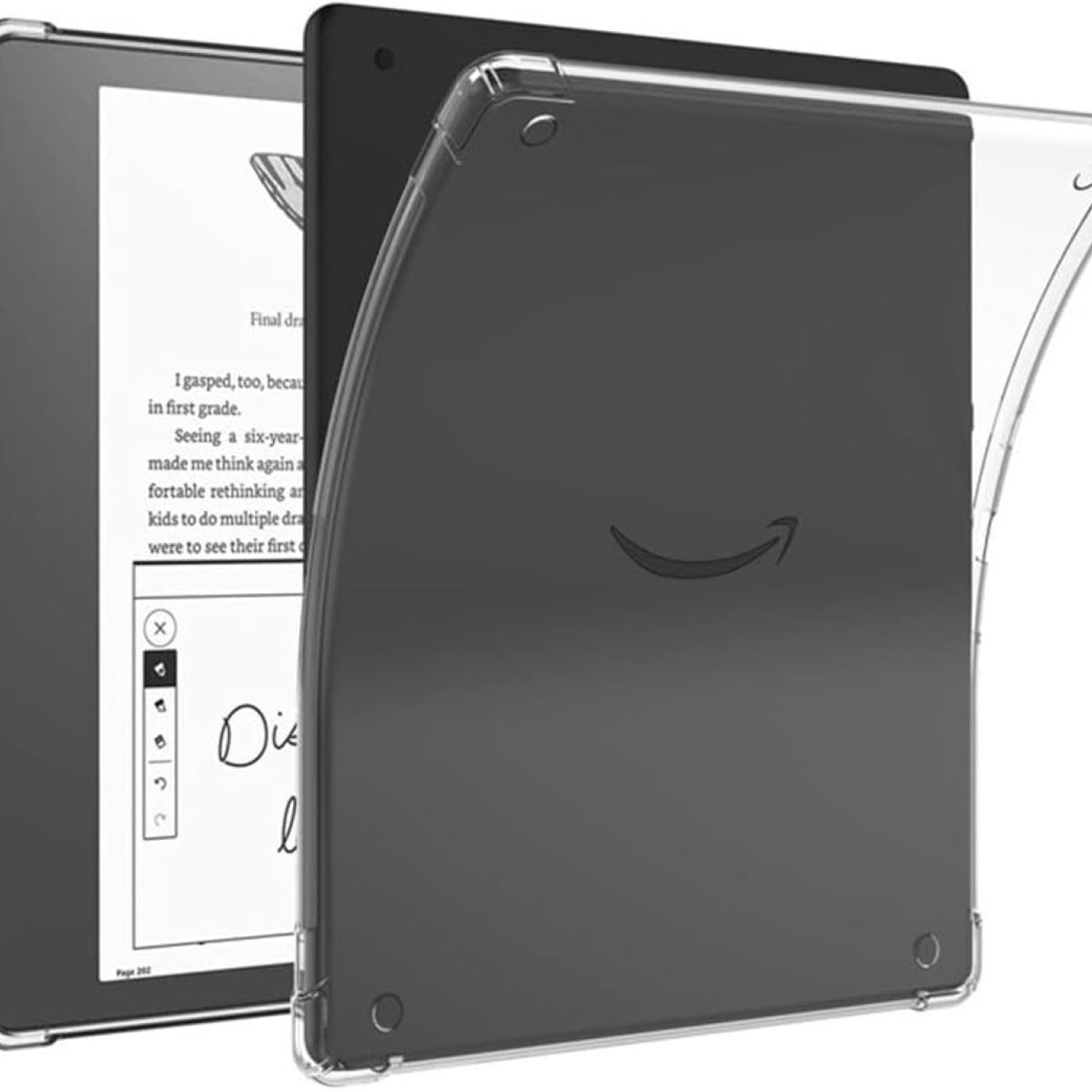 GENERICO - Funda Transparente Reforzada Para Amazon Kindle Scribe 10.2"