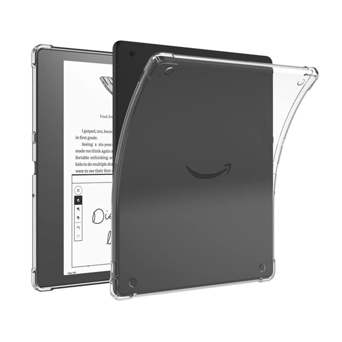 GENERICO - Funda Transparente Reforzada Para Amazon Kindle Scribe 10.2"