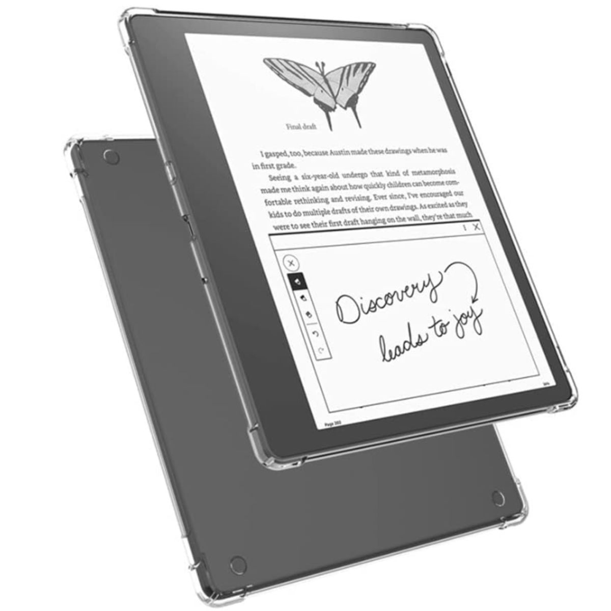 GENERICO - Funda Transparente Reforzada Para Amazon Kindle Scribe 10.2"