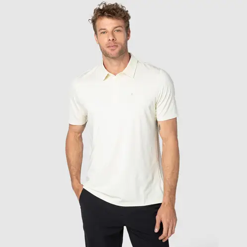 BUBBA - Polera Tech Golf Off White Black