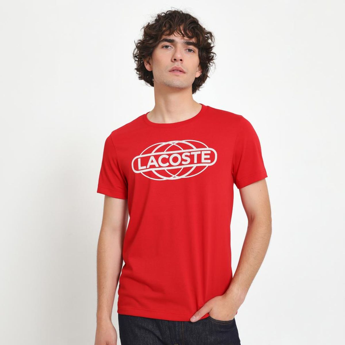 LACOSTE - Polera Manga Corta Algodón Hombre Lacoste TH5904