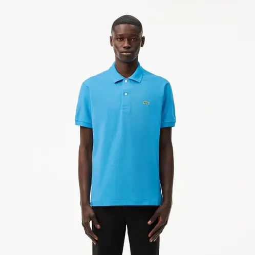 LACOSTE - Polera Polo L1212 Hombre Azul