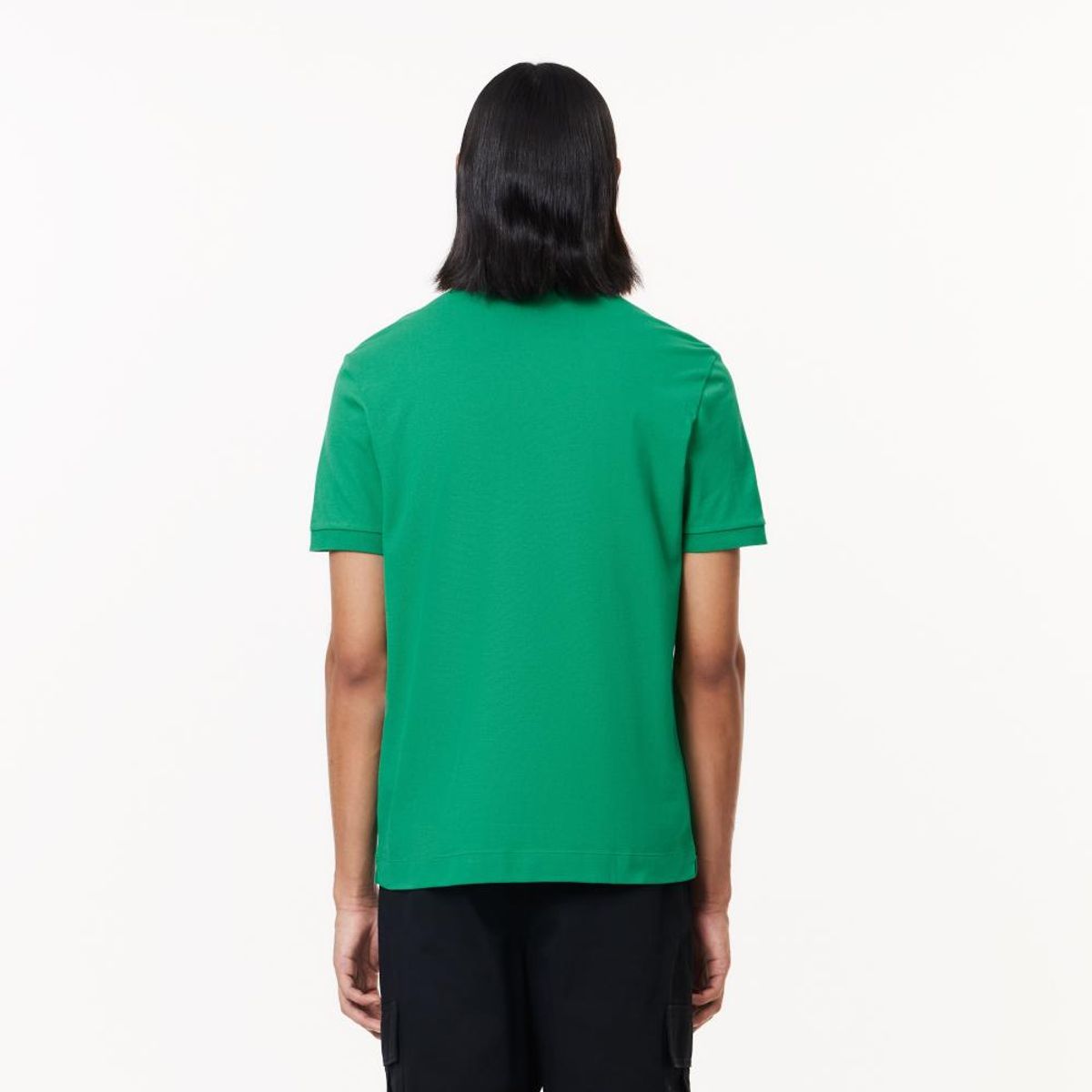 LACOSTE - Polera Polo Algodón Hombre Lacoste PH5522 Burdeo