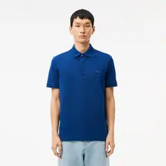 LACOSTE - Polera Polo Algodón Hombre PH5522 Azul