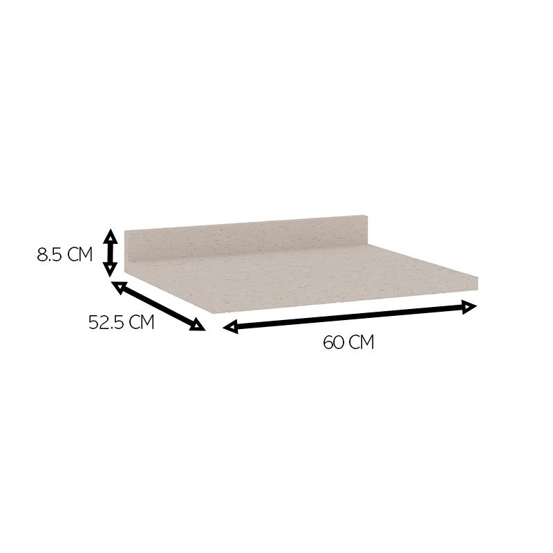 DF HOME - Cubierta Mueble Base 600 Studio Mineral 1519.0003