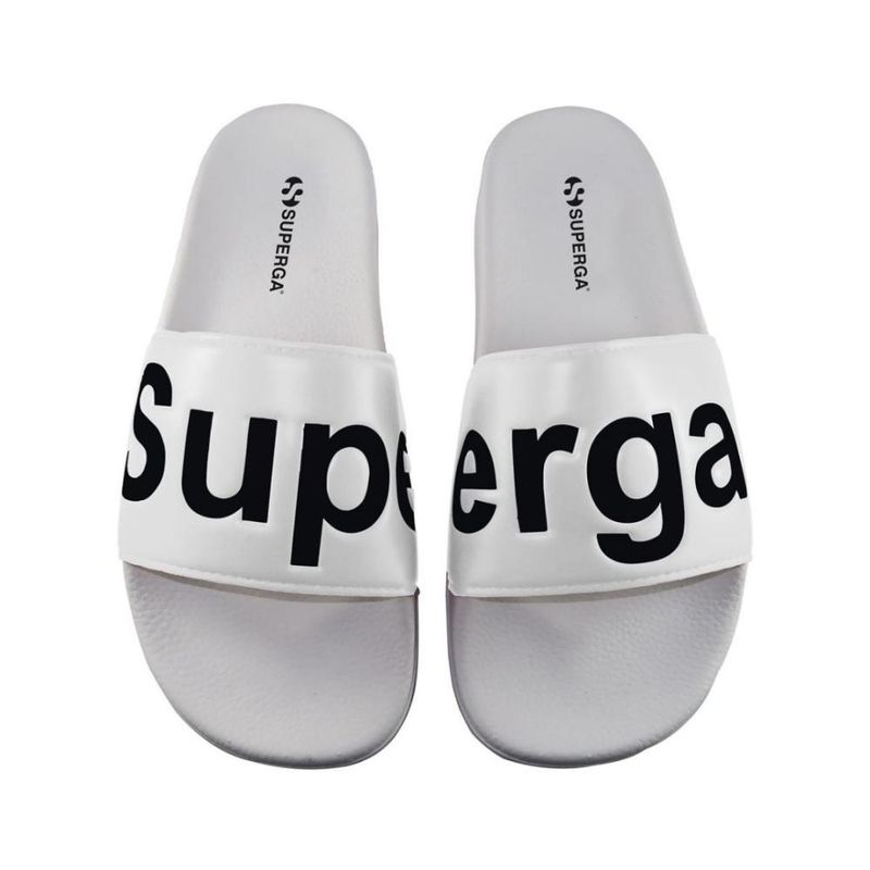 SUPERGA - Sandalia Superga 1908 Puu White Black - Blanco