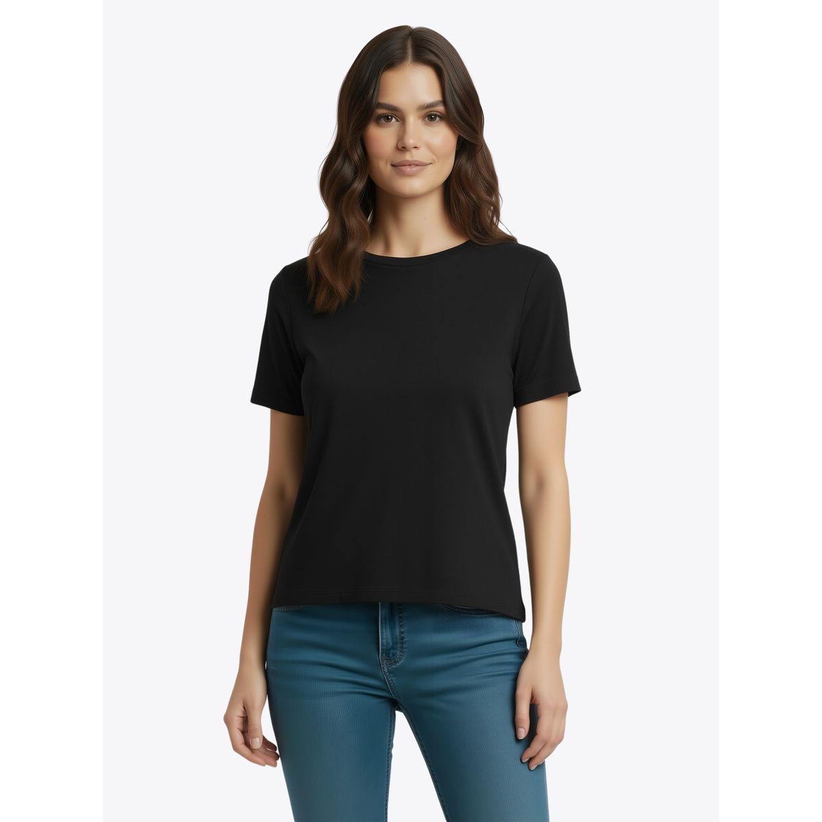 BACK IN TIME - Polera de Bambú Clásica Ultra Suave Back In Time para Mujer