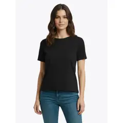 BACK IN TIME - Polera de Bambú Clásica Ultra Suave para Mujer