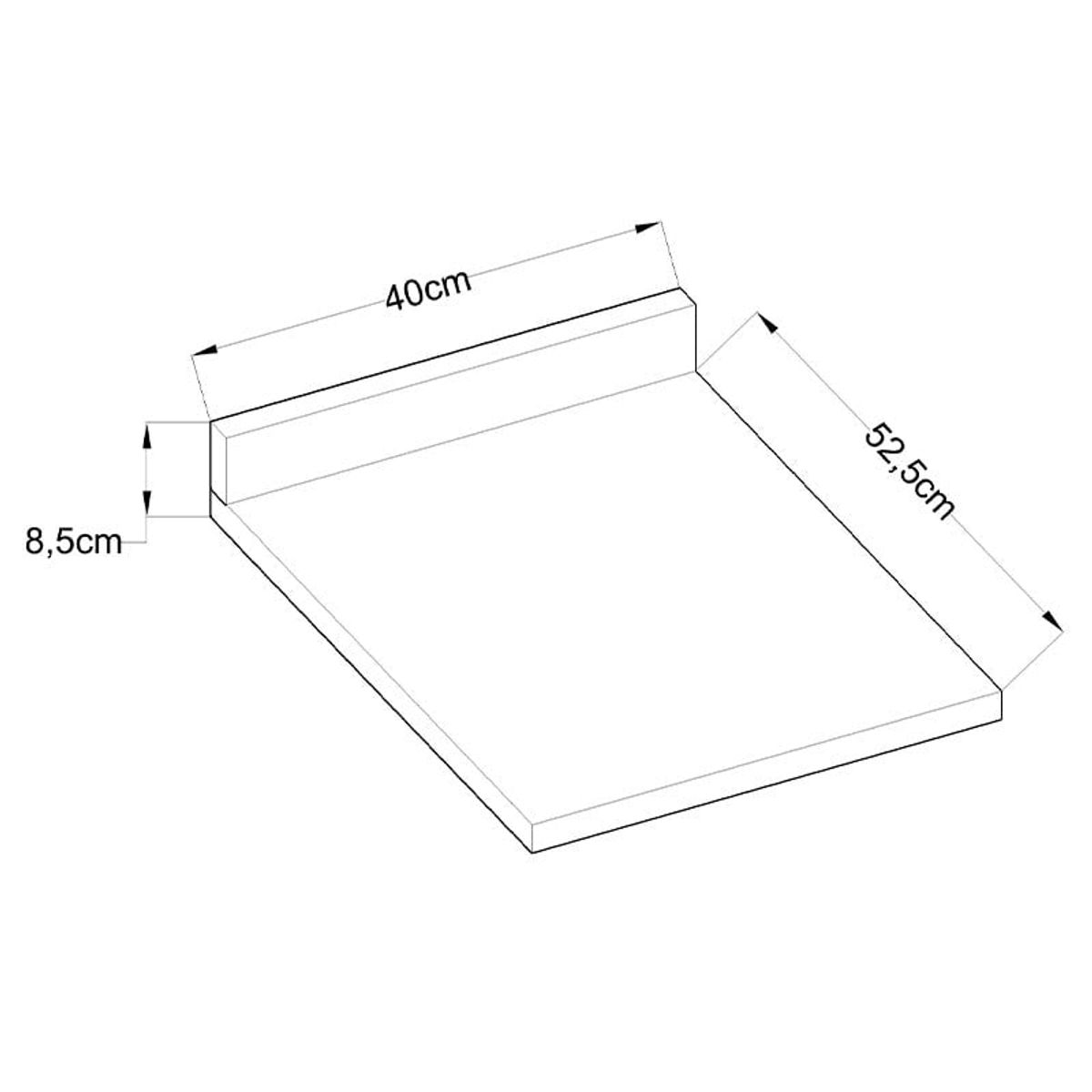 DF HOME - Cubierta Mueble Base 400 Mineral 1528.0003