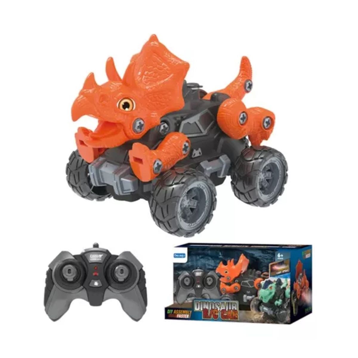 GENERICO - Auto Control Remoto Dinosaurio Coleccionble Juguete