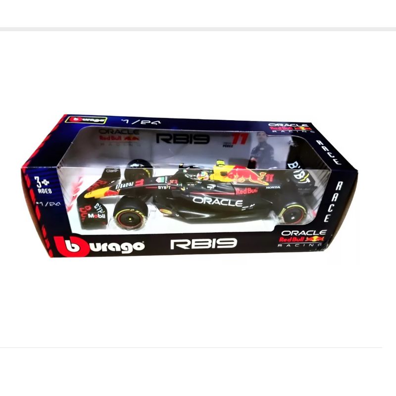 BBURAGO - Auto F1 Rb19 11 Sergio Perez Escala 124 Bburago Original