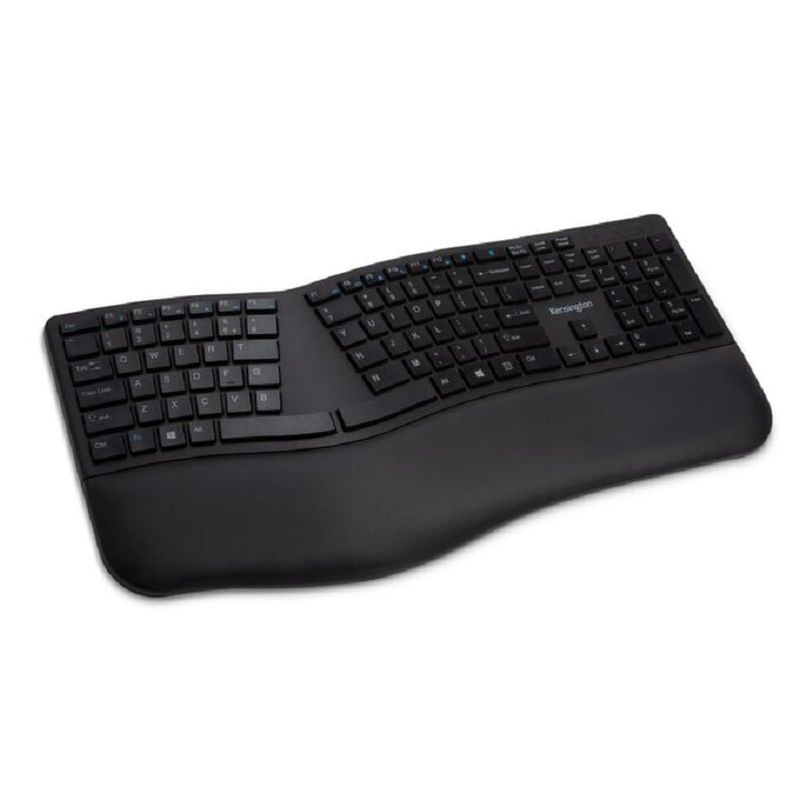 KENSINGTON - Teclado Kensington K75401ES Pro Fit Inalámbrico Ergonómico BT/USB Negro
